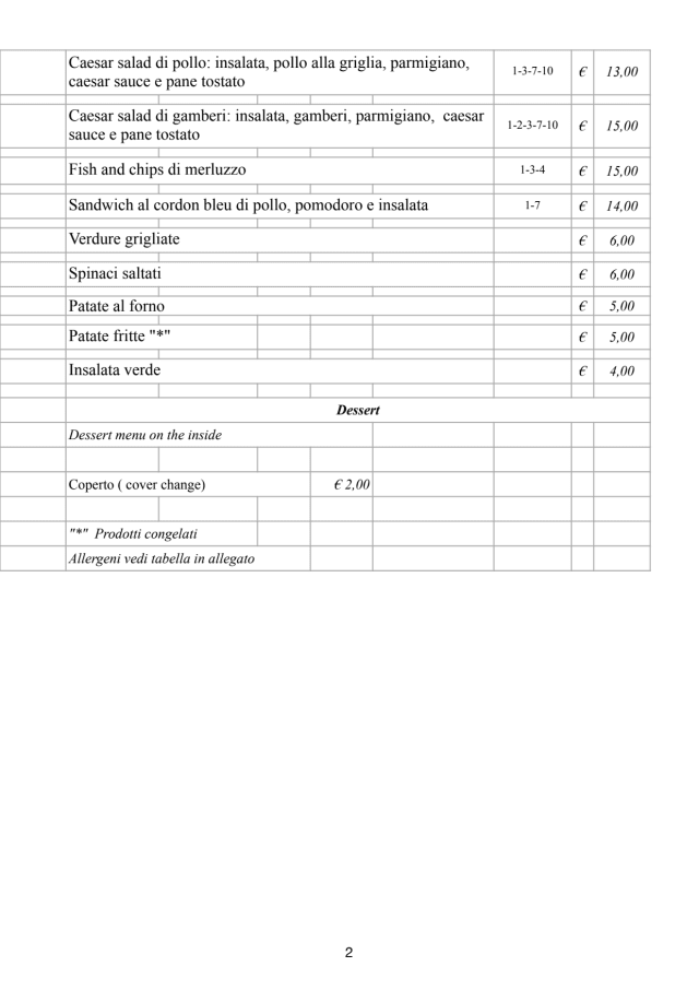 PDF Menu page 2
