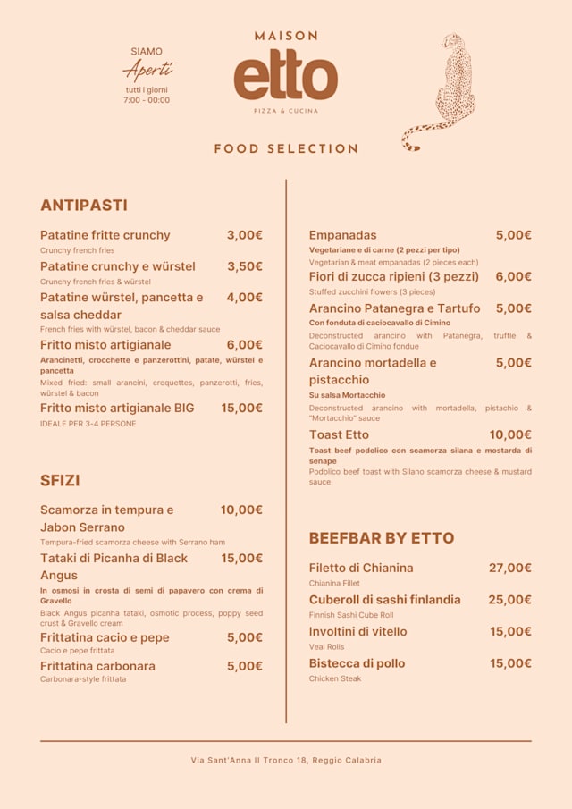 PDF Menu page 2