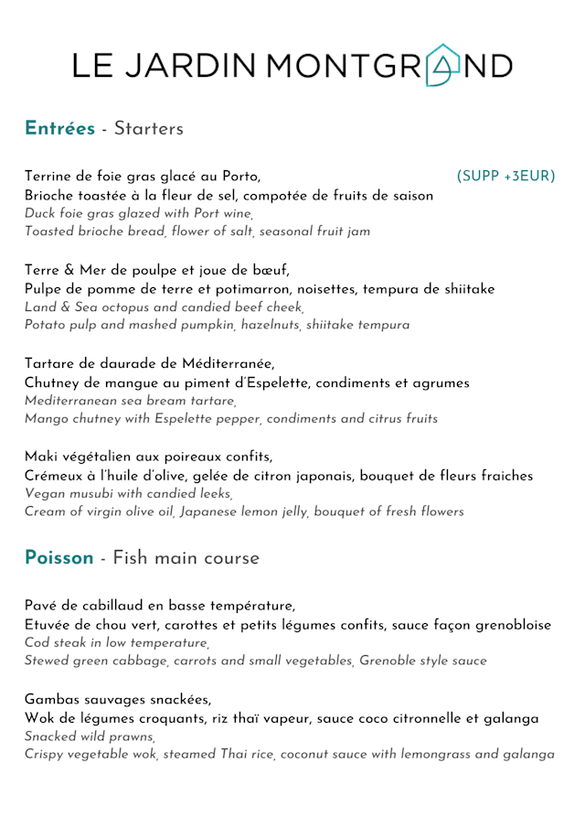 PDF Menu page 2