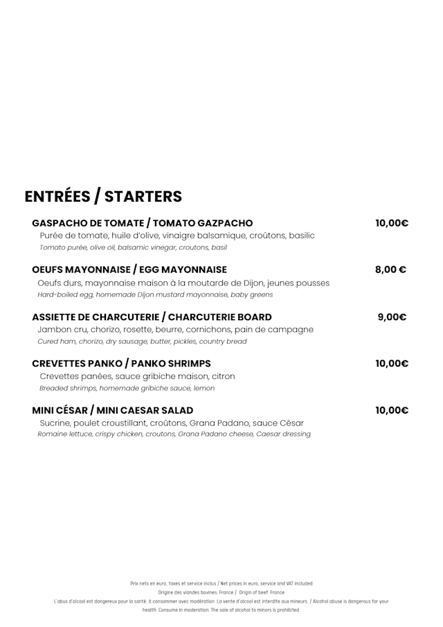 PDF Menu page 2