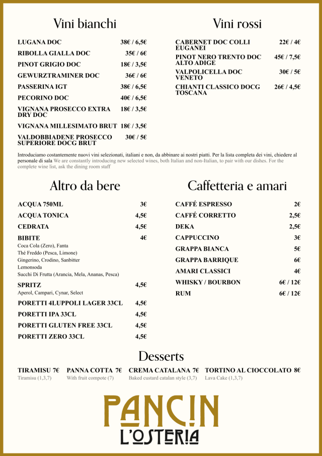 PDF Menu page 2
