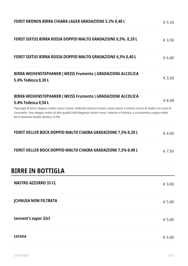 PDF Menu page 2