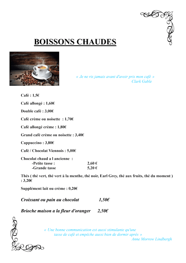 PDF Menu page 2