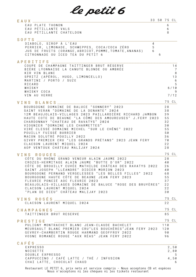PDF Menu page 2