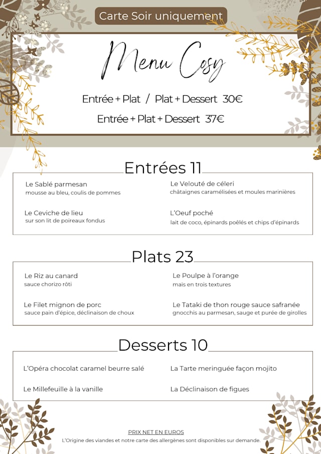 PDF Menu page 2
