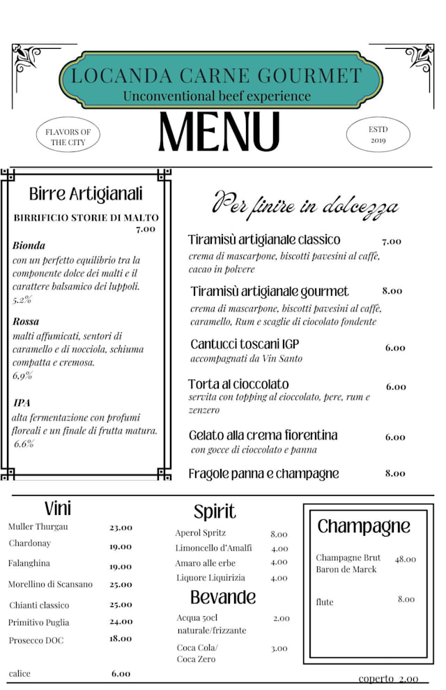 PDF Menu page 2