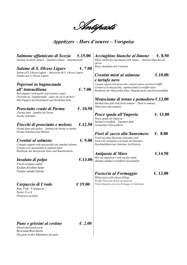 PDF Menu page 2