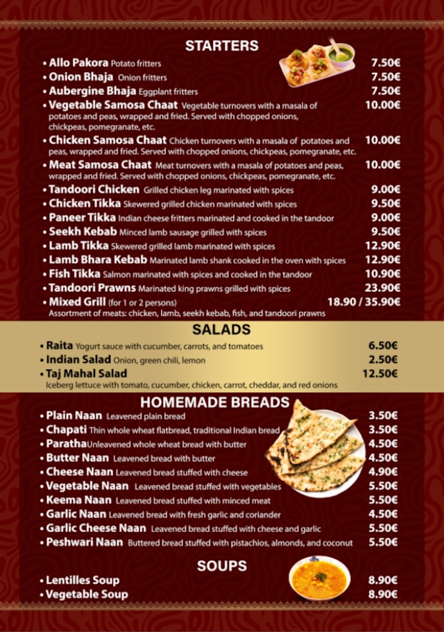 PDF Menu page 2
