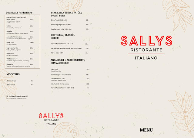 PDF Menu page 2