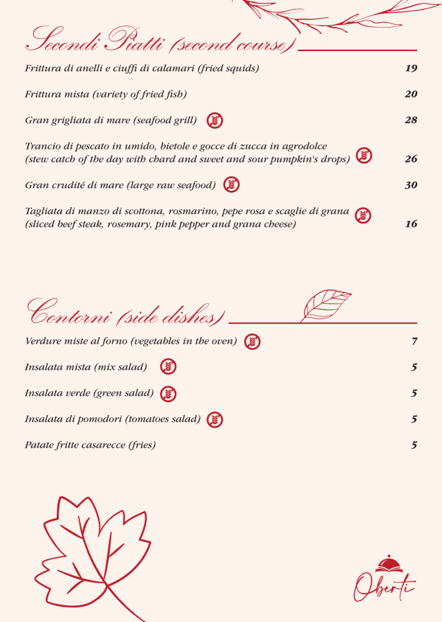 PDF Menu page 2
