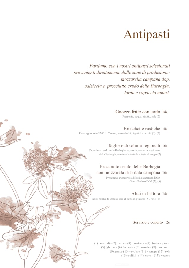 PDF Menu page 2