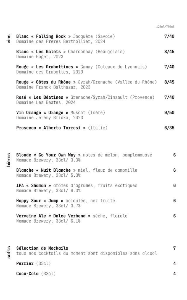PDF Menu page 2