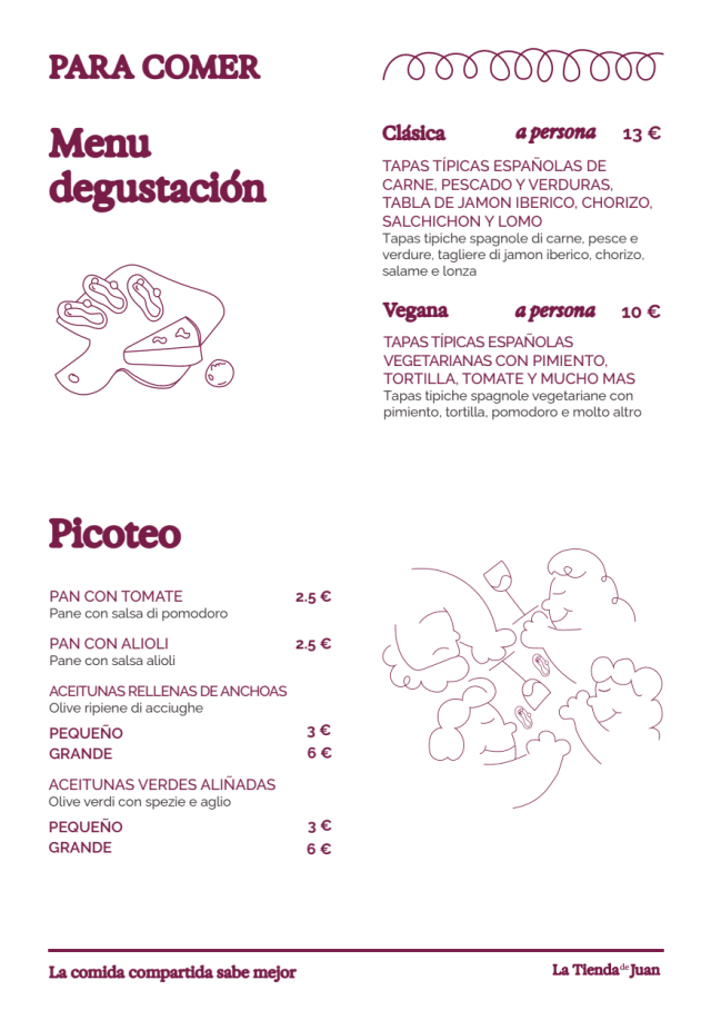 PDF Menu page 2