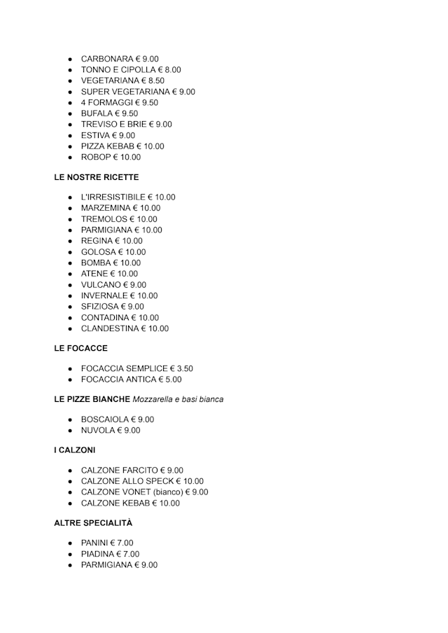 PDF Menu page 2
