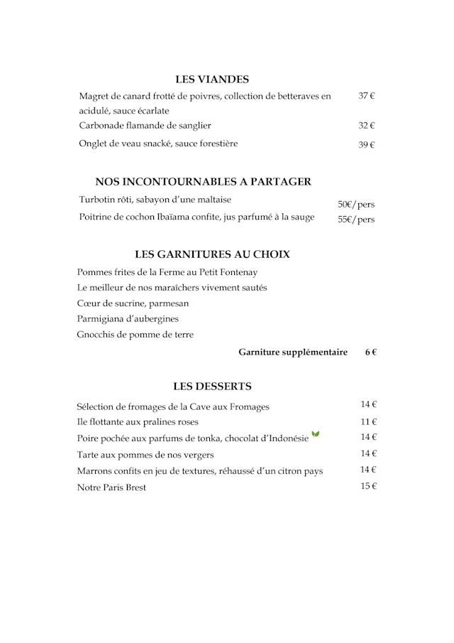 PDF Menu page 2