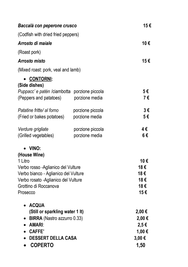 PDF Menu page 2