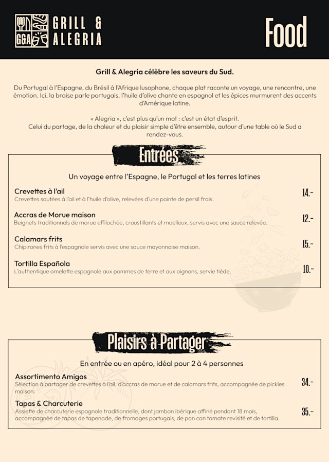 PDF Menu page 2