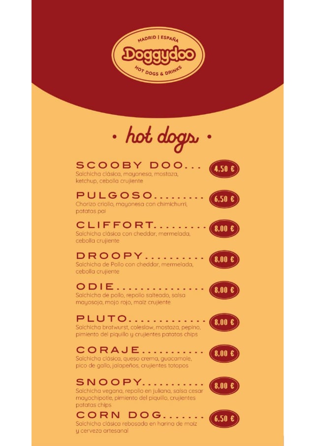PDF Menu page 2