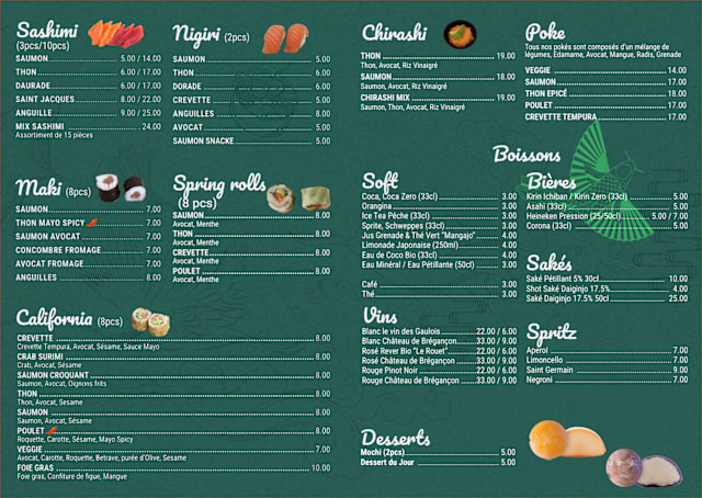 PDF Menu page 2