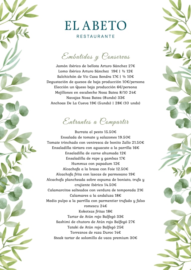 PDF Menu page 2