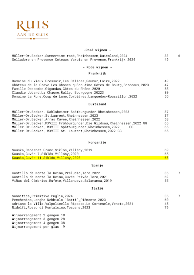 PDF Menu page 2