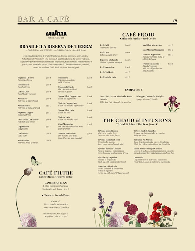 PDF Menu page 2
