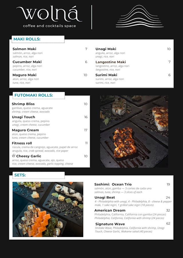 PDF Menu page 2