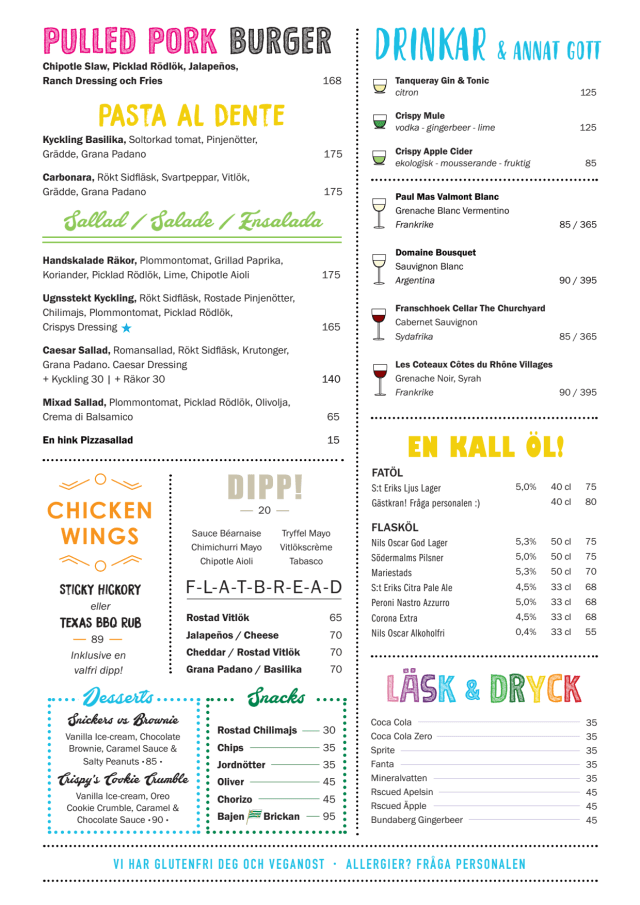 PDF Menu page 2