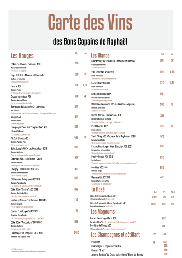 PDF Menu page 2