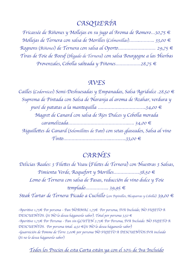 PDF Menu page 2
