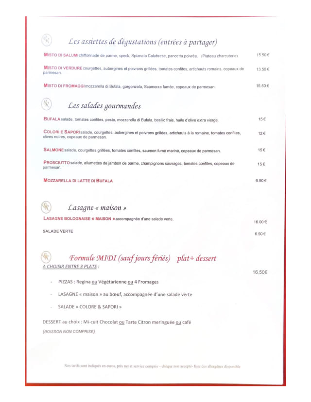PDF Menu page 2