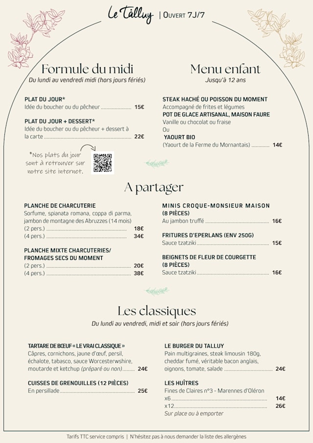 PDF Menu page 2
