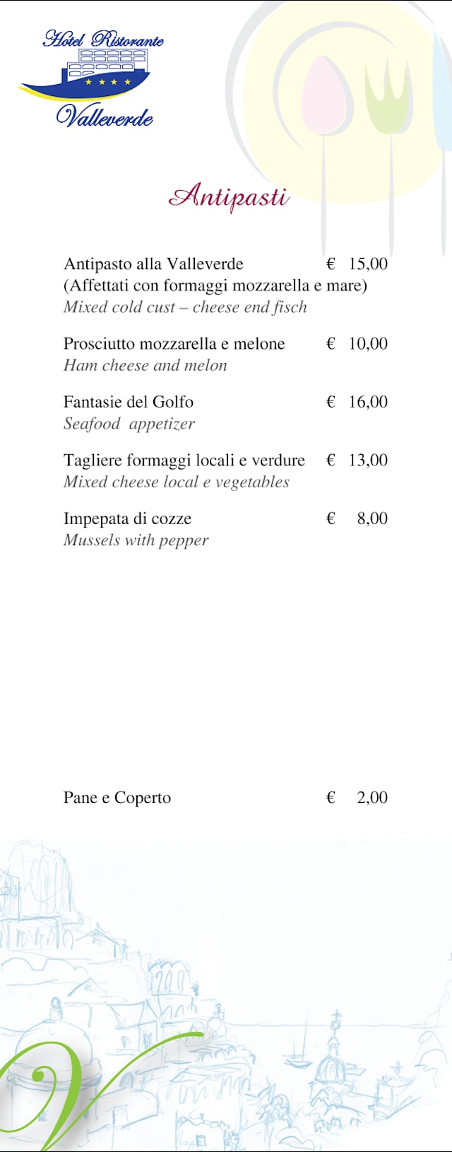 PDF Menu page 2
