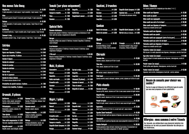 PDF Menu page 2