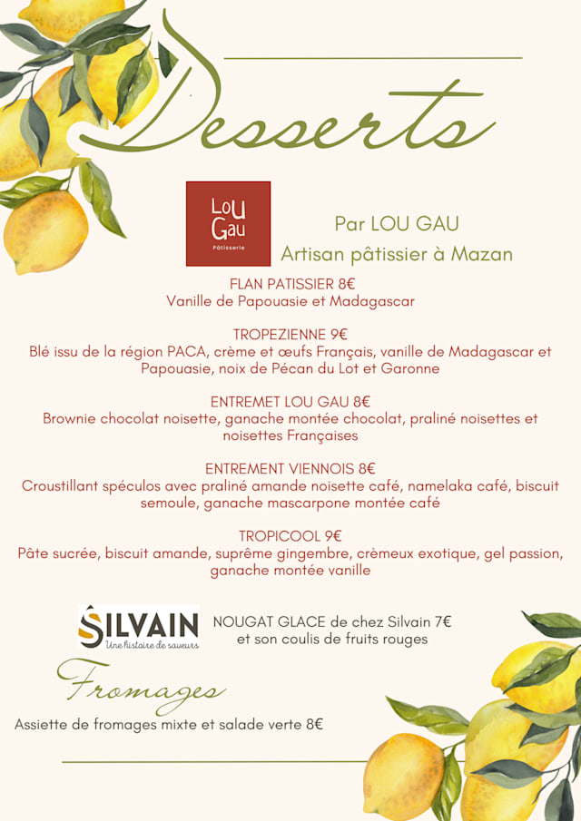 PDF Menu page 2