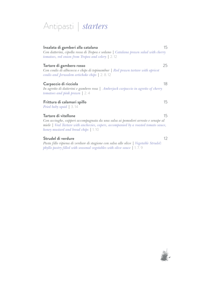 PDF Menu page 2