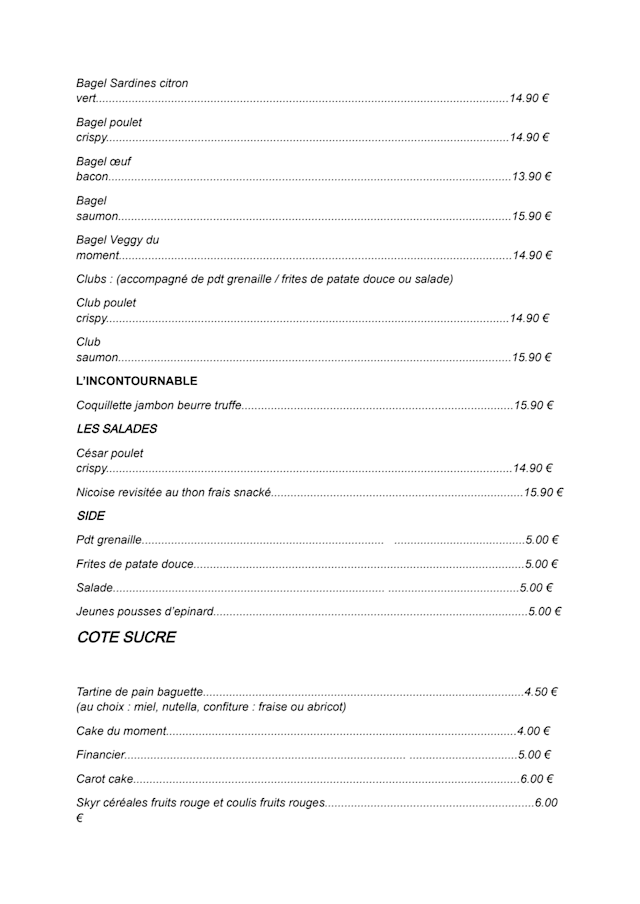 PDF Menu page 2