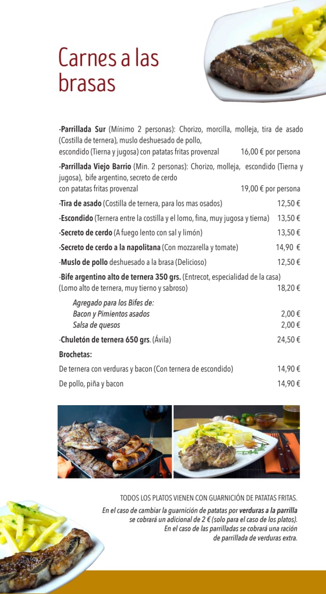 PDF Menu page 2