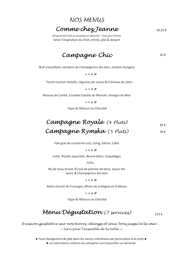 PDF Menu page 2