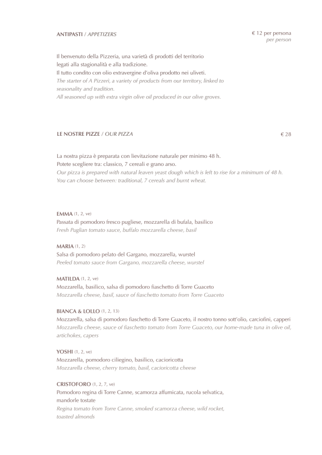 PDF Menu page 2