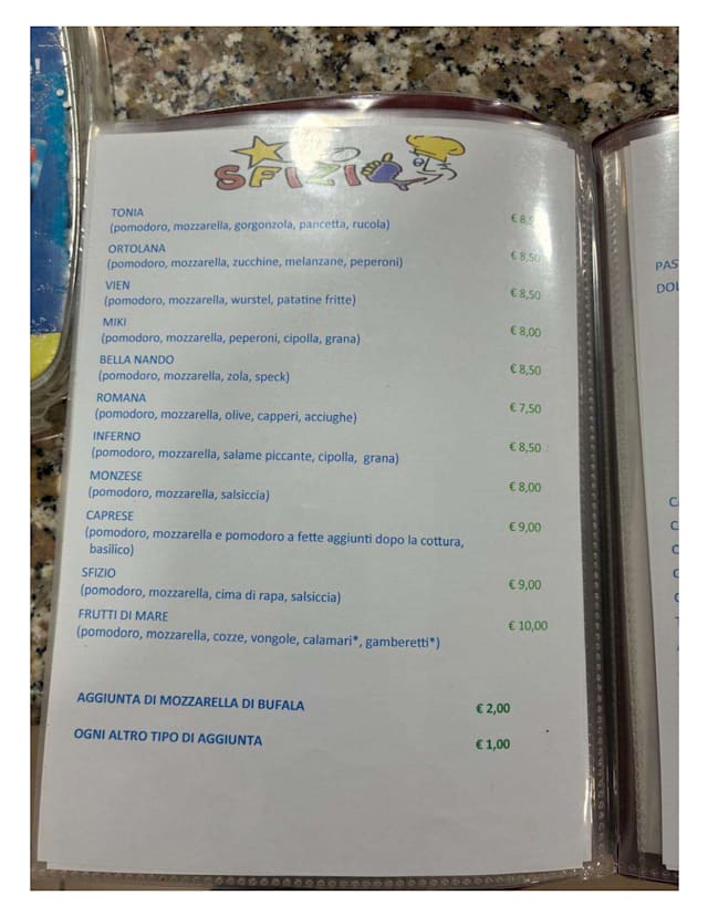PDF Menu page 2