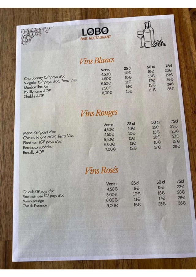 PDF Menu page 2