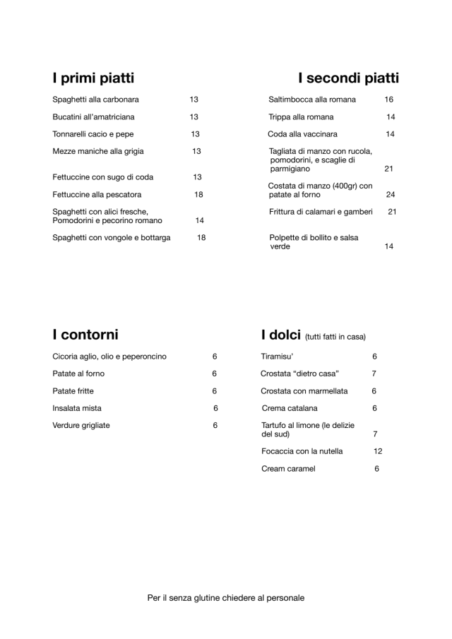 PDF Menu page 2