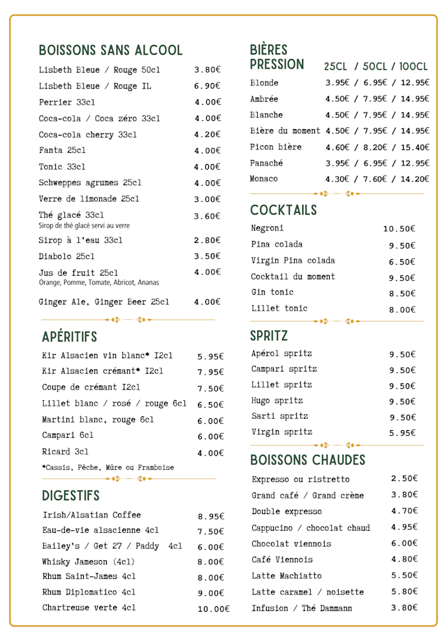 PDF Menu page 2