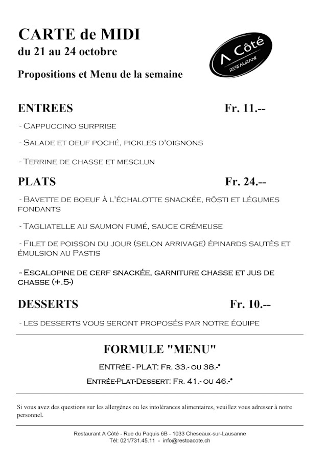 PDF Menu page 2