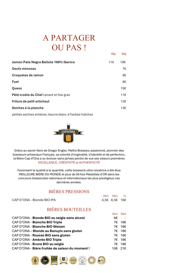 PDF Menu page 2