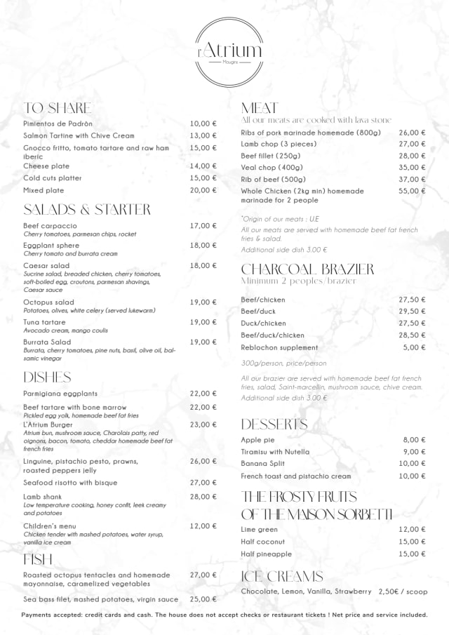 PDF Menu page 2
