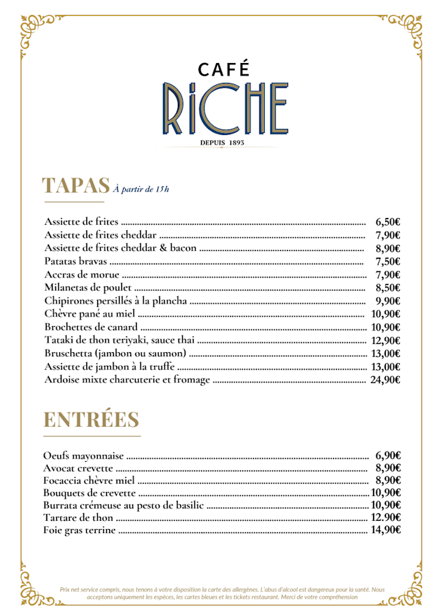 PDF Menu page 2