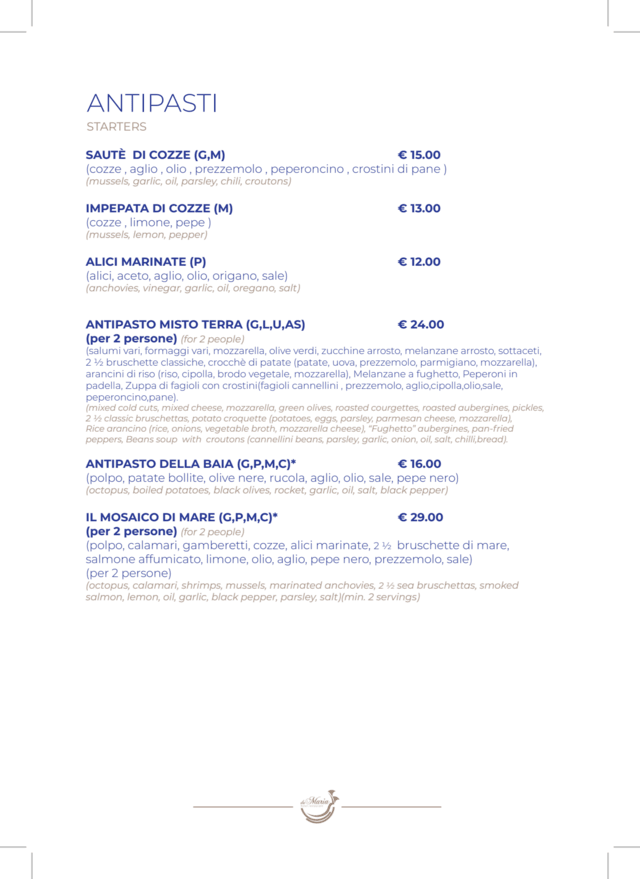 PDF Menu page 2