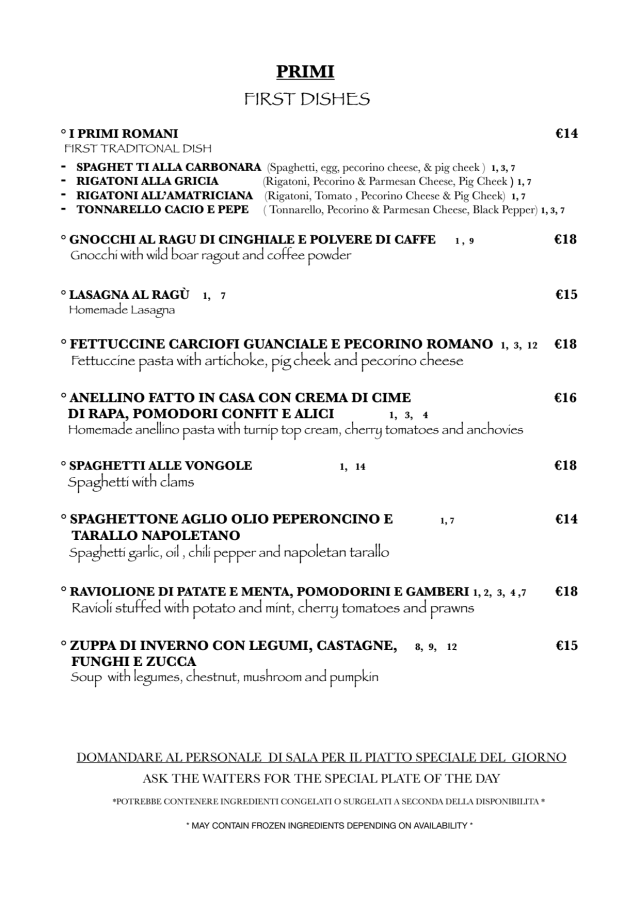 PDF Menu page 2